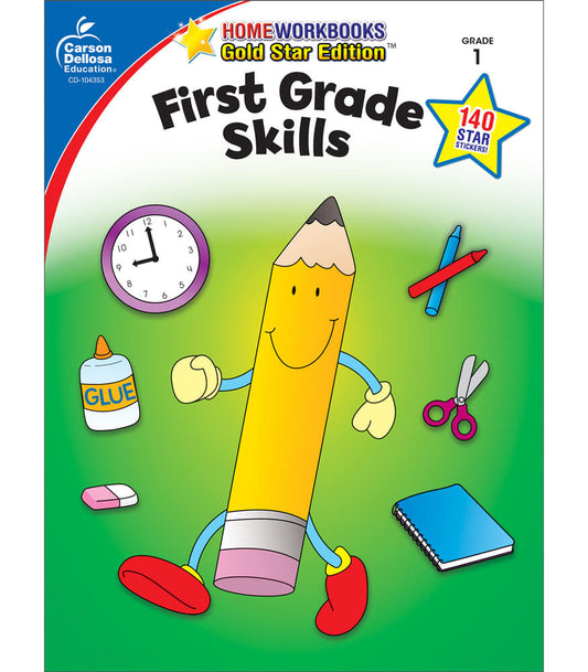 First Grade Skills Workbook Grade 1