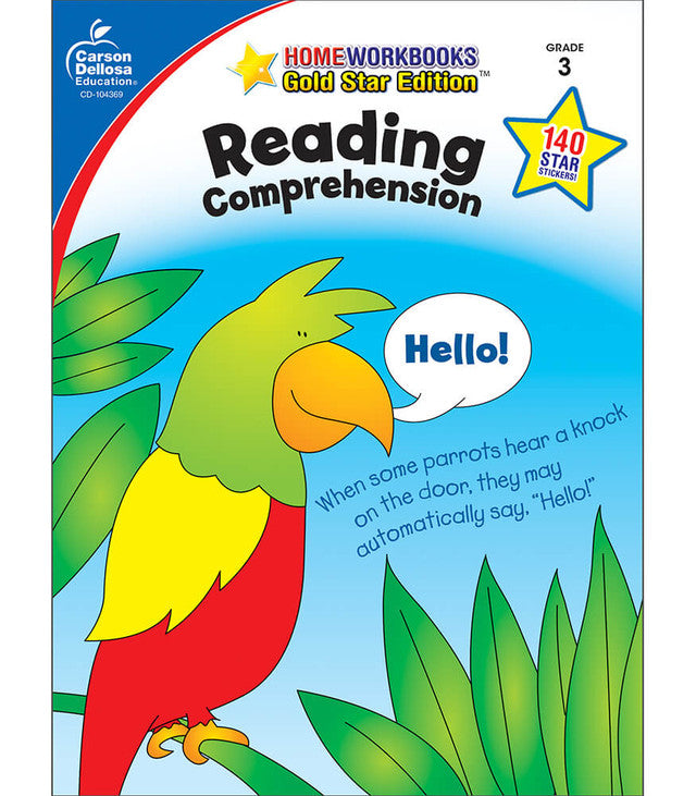 Reading Comprehension Workbook Grade 3