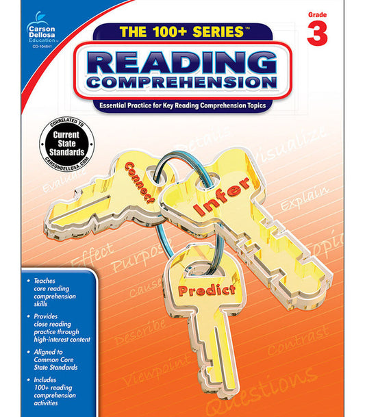 The 100+ Series™ Reading Comprehension Workbook