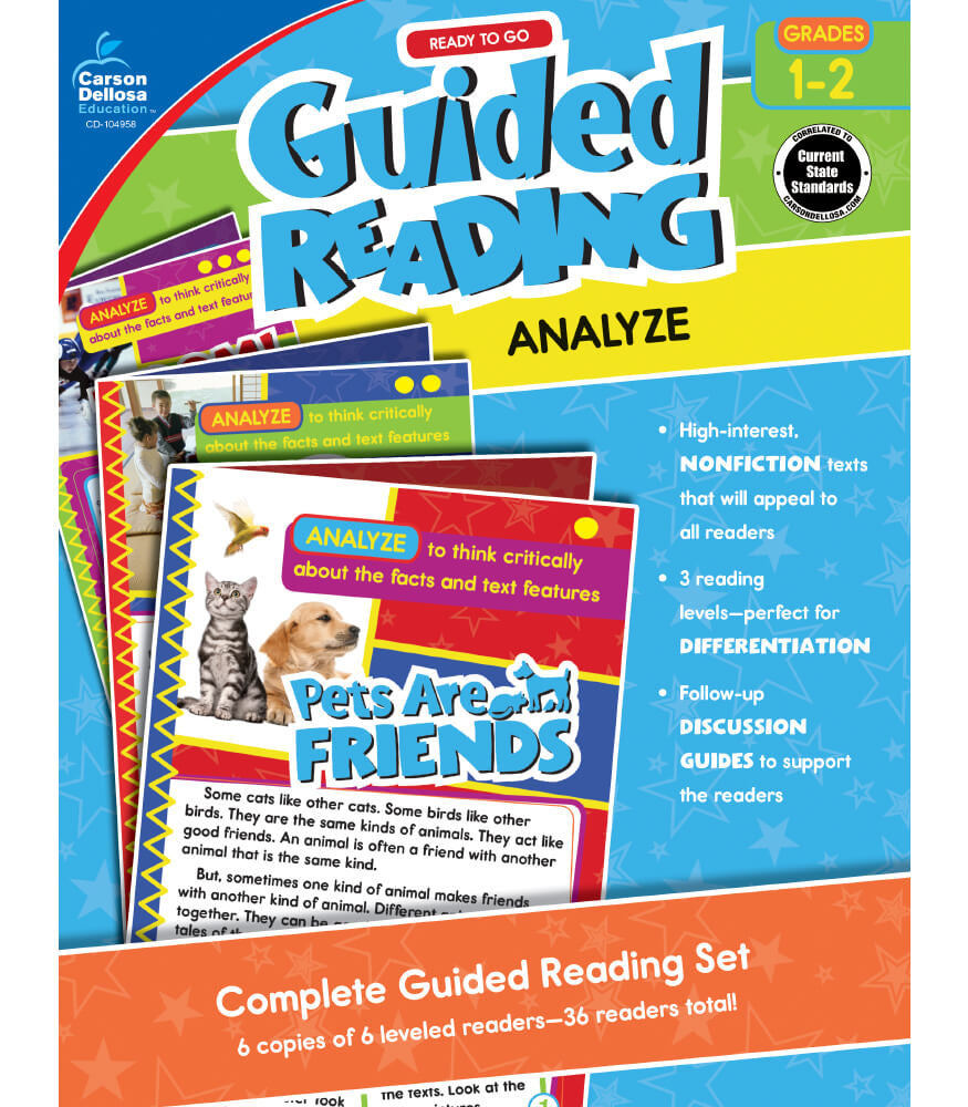 Guided Reading: Analyze Resource Book Grade 1-2
