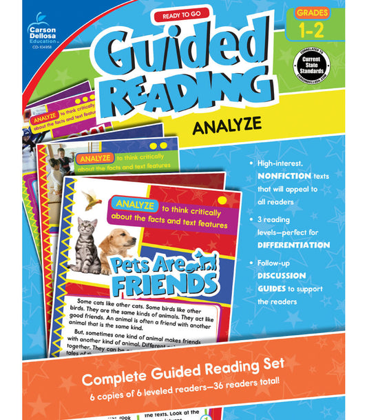 Guided Reading: Analyze Resource Book Grade 1-2