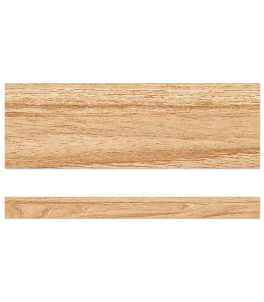Light Wood Grain Straight Bulletin Board Borders