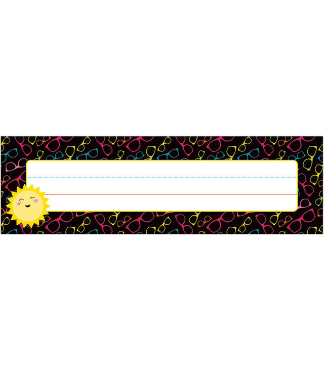 School Pop Name Plates