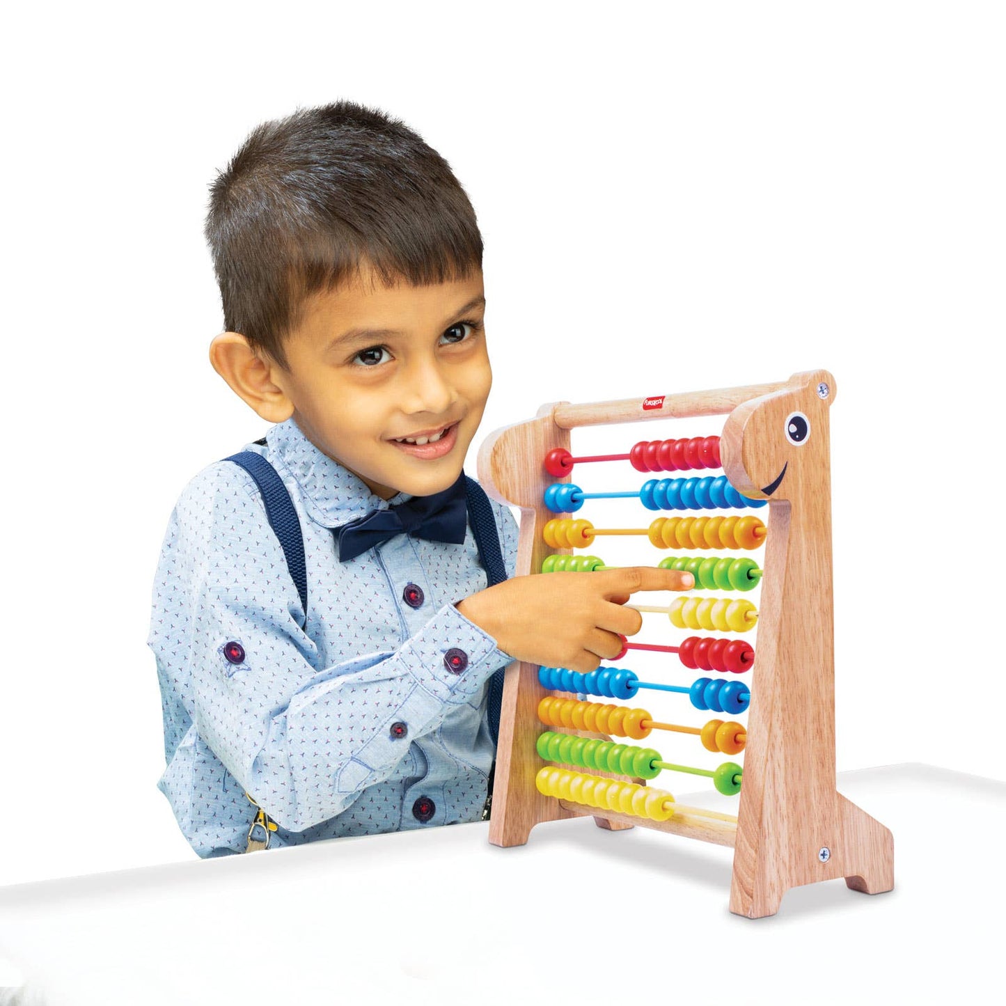 Wooden Giraffe Abacus