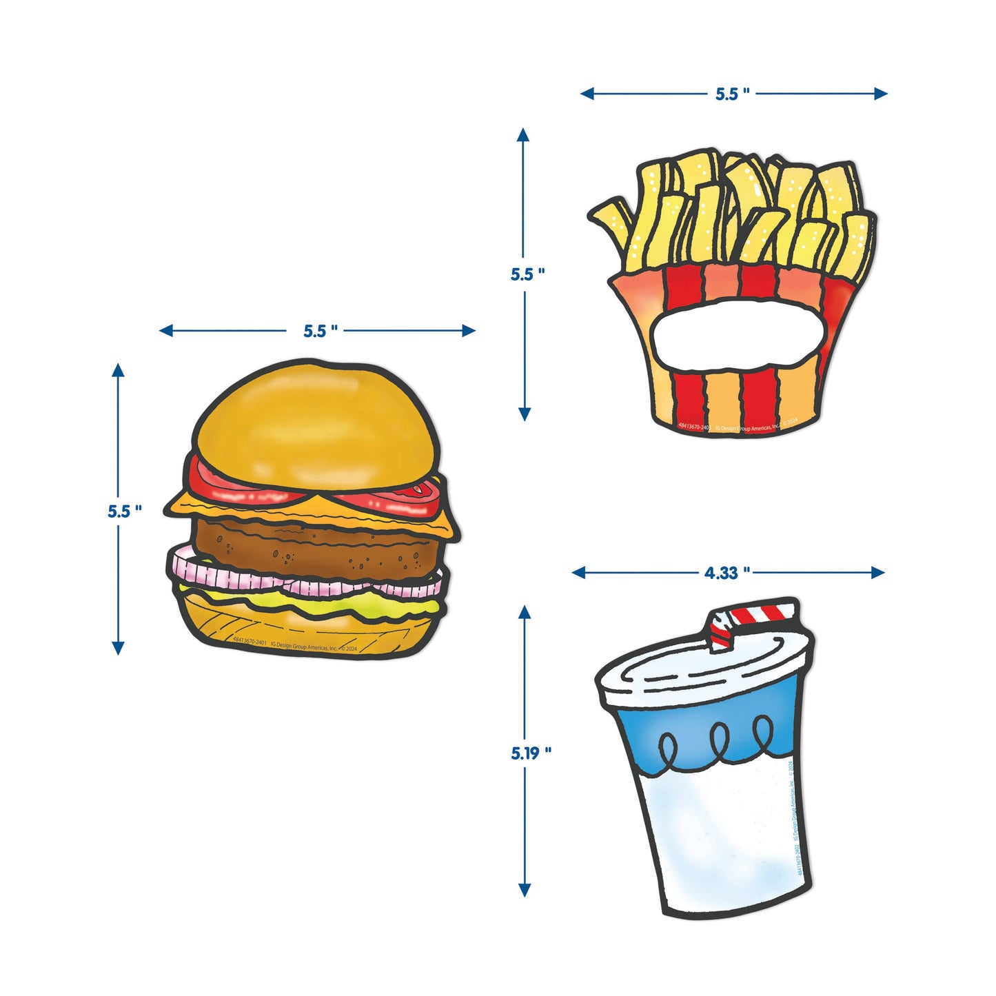 Fast Food Cut-Outs