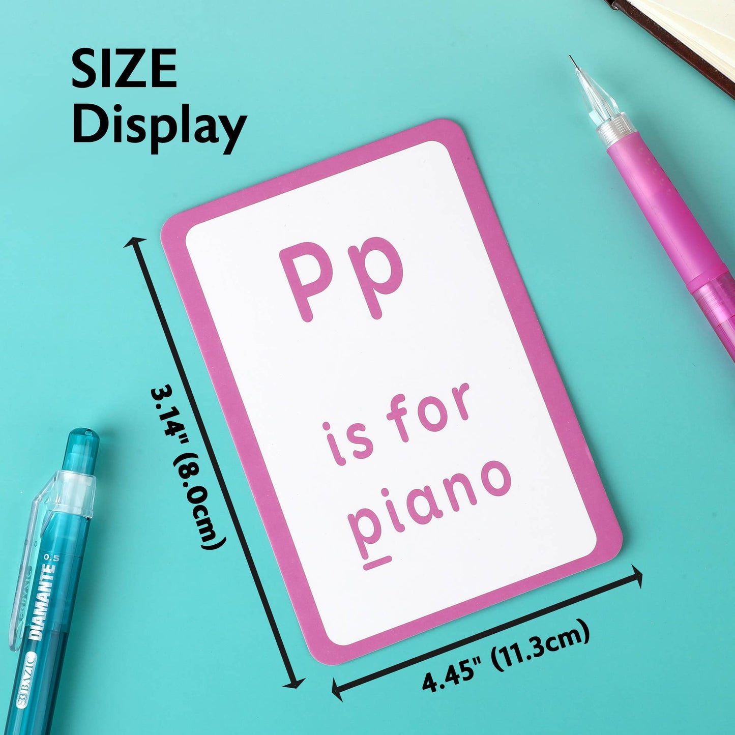 Flash Cards Alphabet Preschool (36/Pack): 24