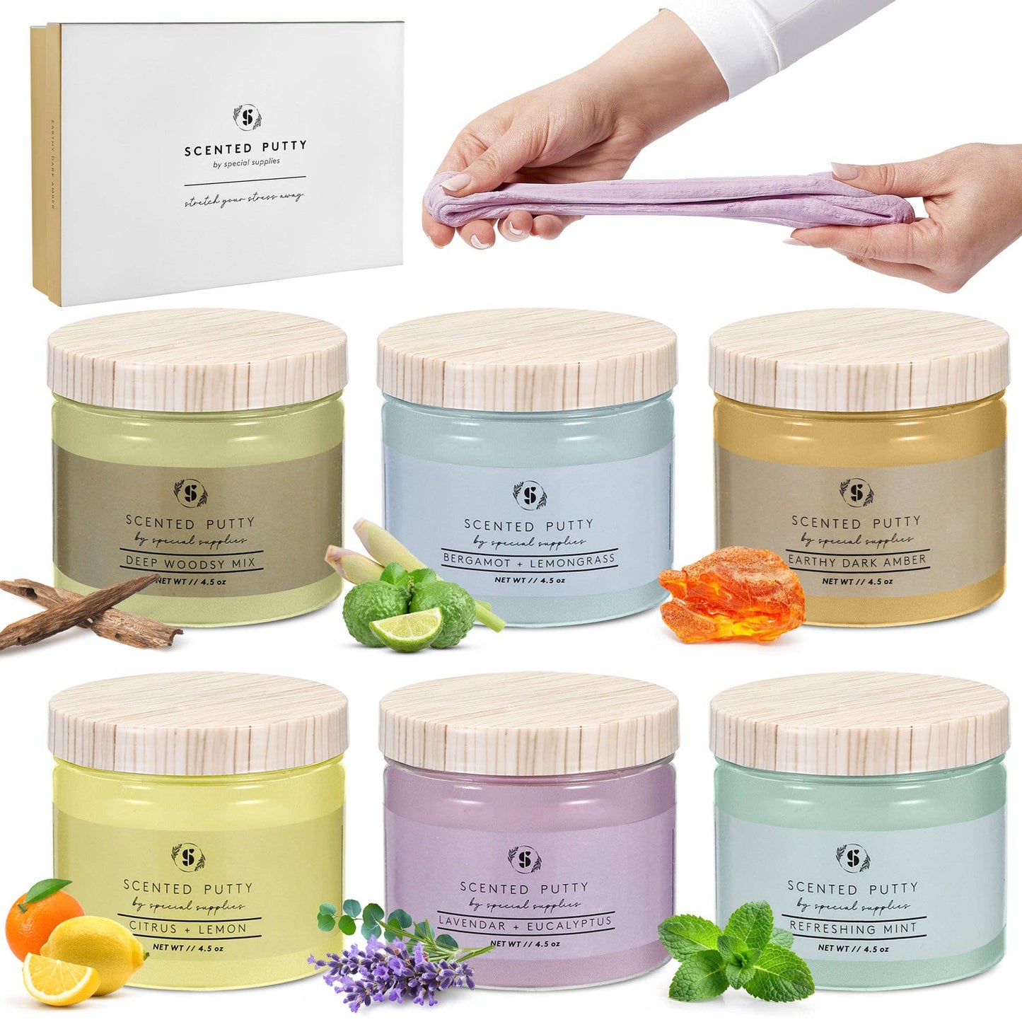 Scented Therapy Putty: Lavender + Eucalyptus