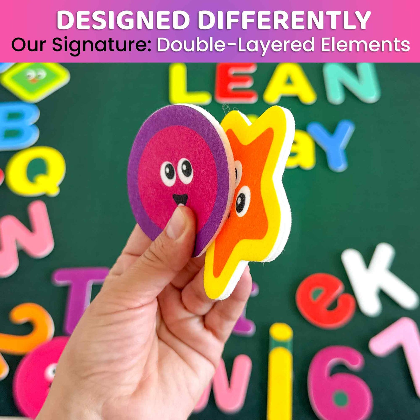 ABC Felt Board for Kids | Educational Flannel Toy