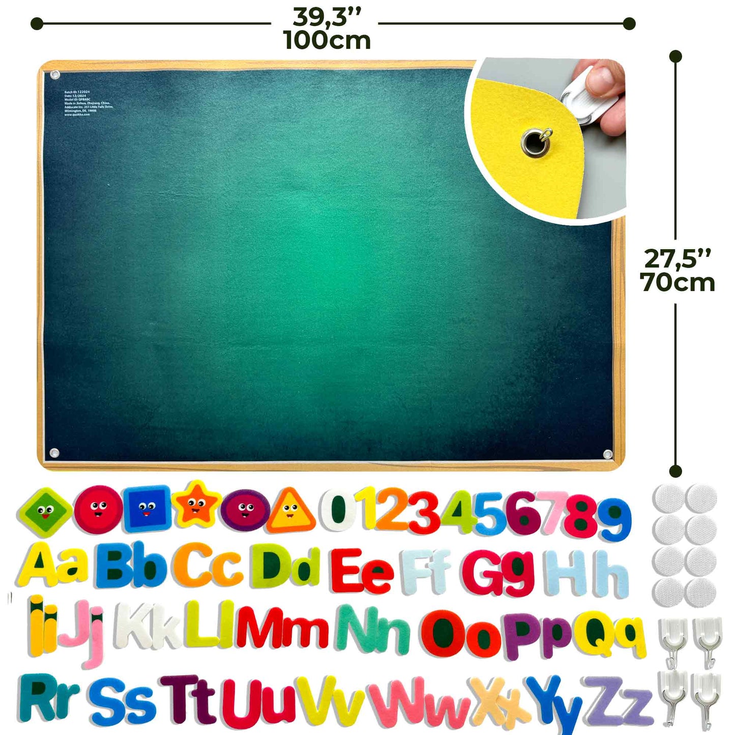 ABC Felt Board for Kids | Educational Flannel Toy
