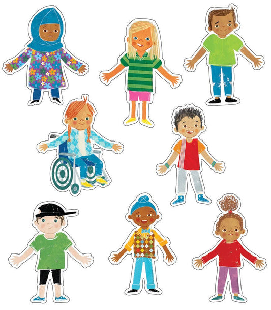 All Are Welcome Kids Cutouts