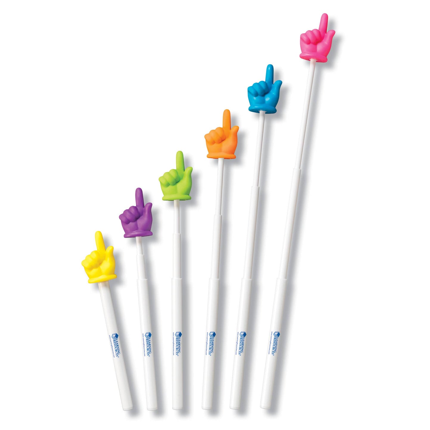 Telescoping Hand Pointers, Set of 10 in Display