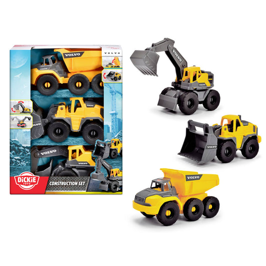 Simba Dickie - Volvo Construction Vehicle Set