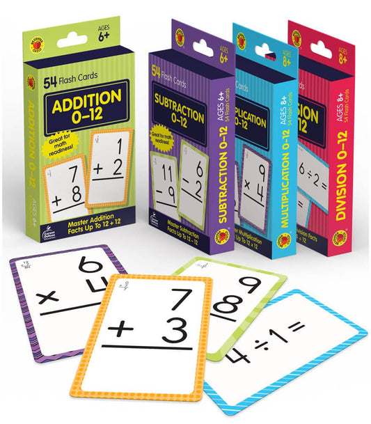 Brighter Child Math Flash Card Set