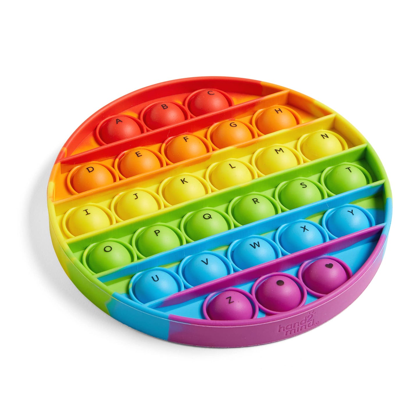 Alphabet Sensory Bubble Poppers, Set of 6