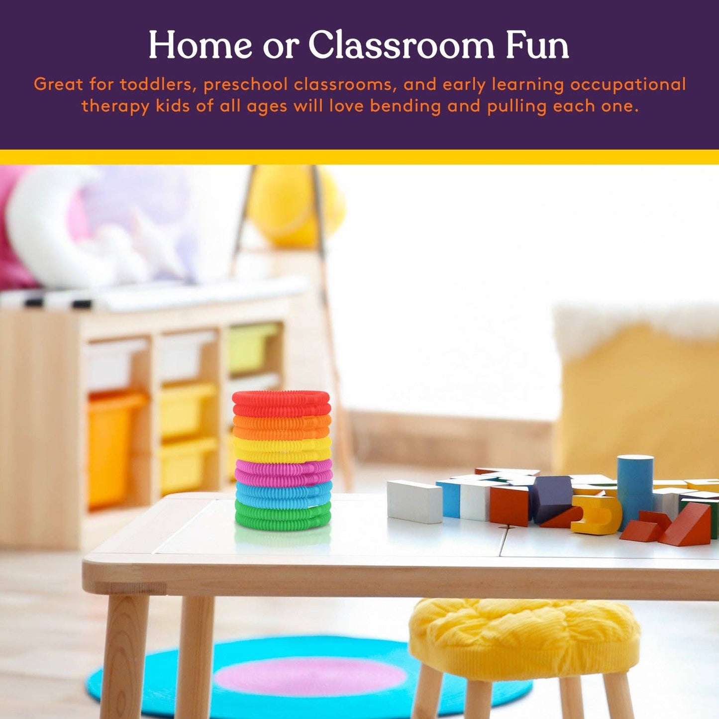 Mini Pop Tubes (Multi-Color): 30 Pack