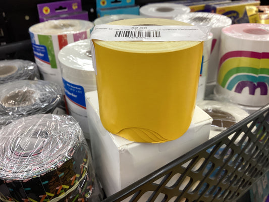 Yellow Border (2 1/4 x 36)