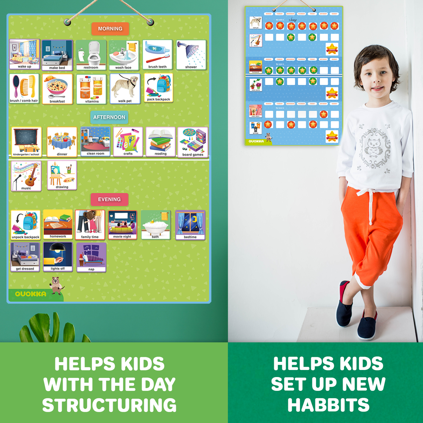 Reward Chore Chart for Kids | 145 cards