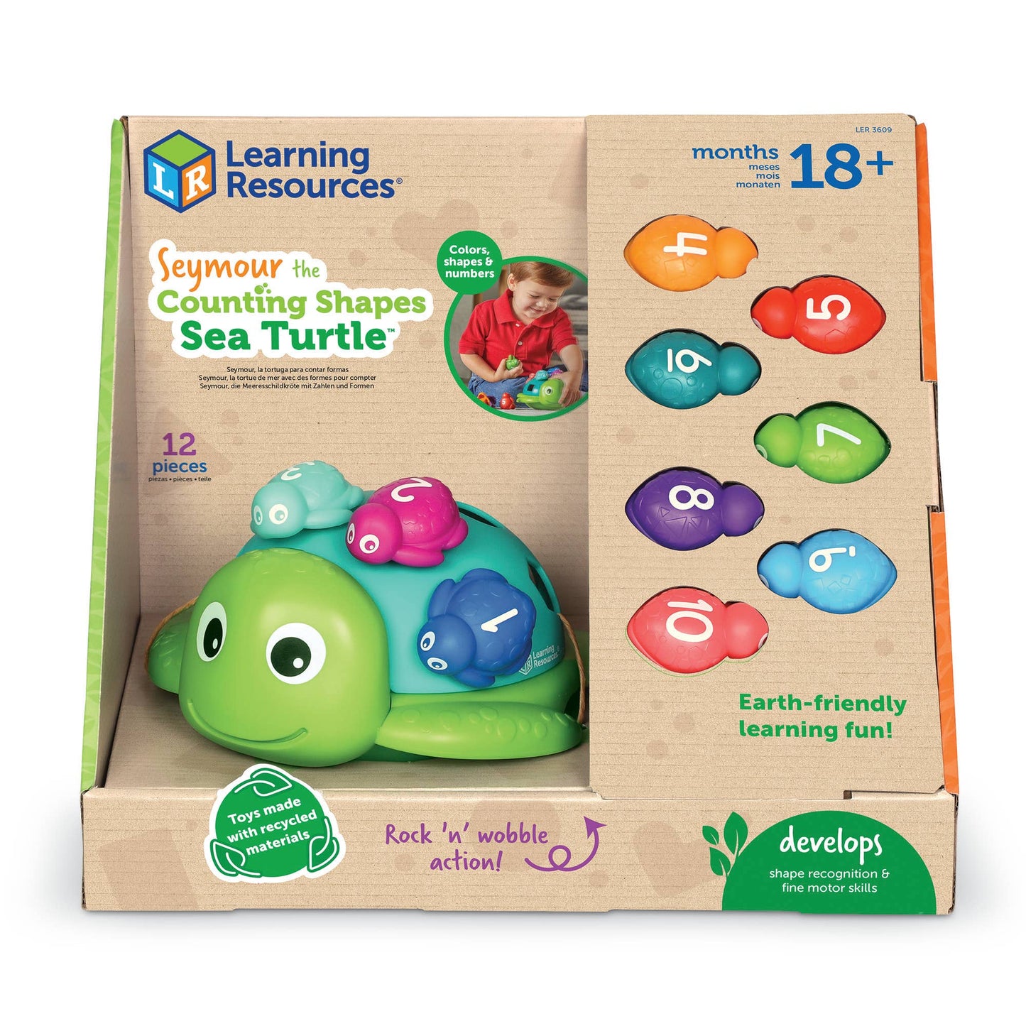 Seymour the Counting Shapes Sea Turtle™