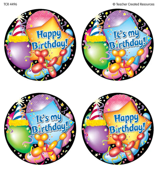 Happy Birthday Wear 'Em Badges