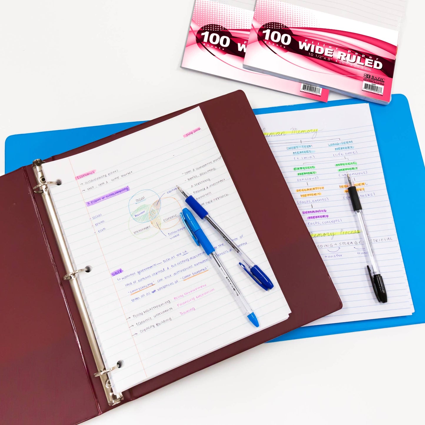 Filler Paper W/R 100 Ct.: 36