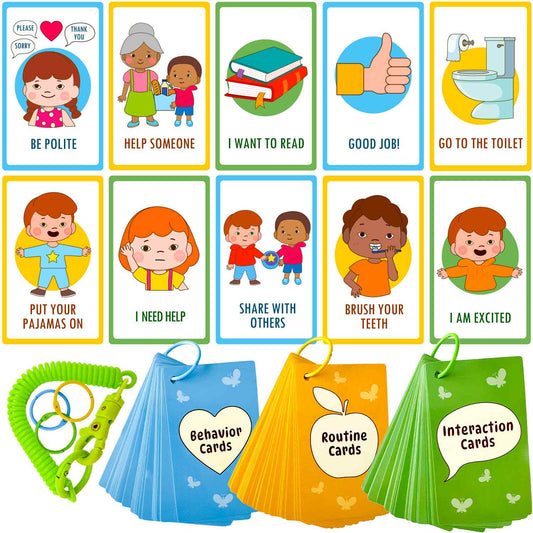 Communication Cards for Kids - Autism Learning Materials
