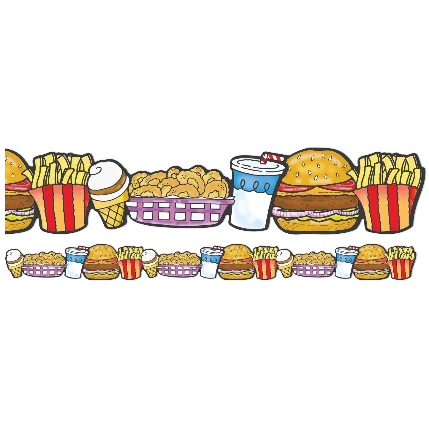 Fast Food Deco Trim® Extra Wide