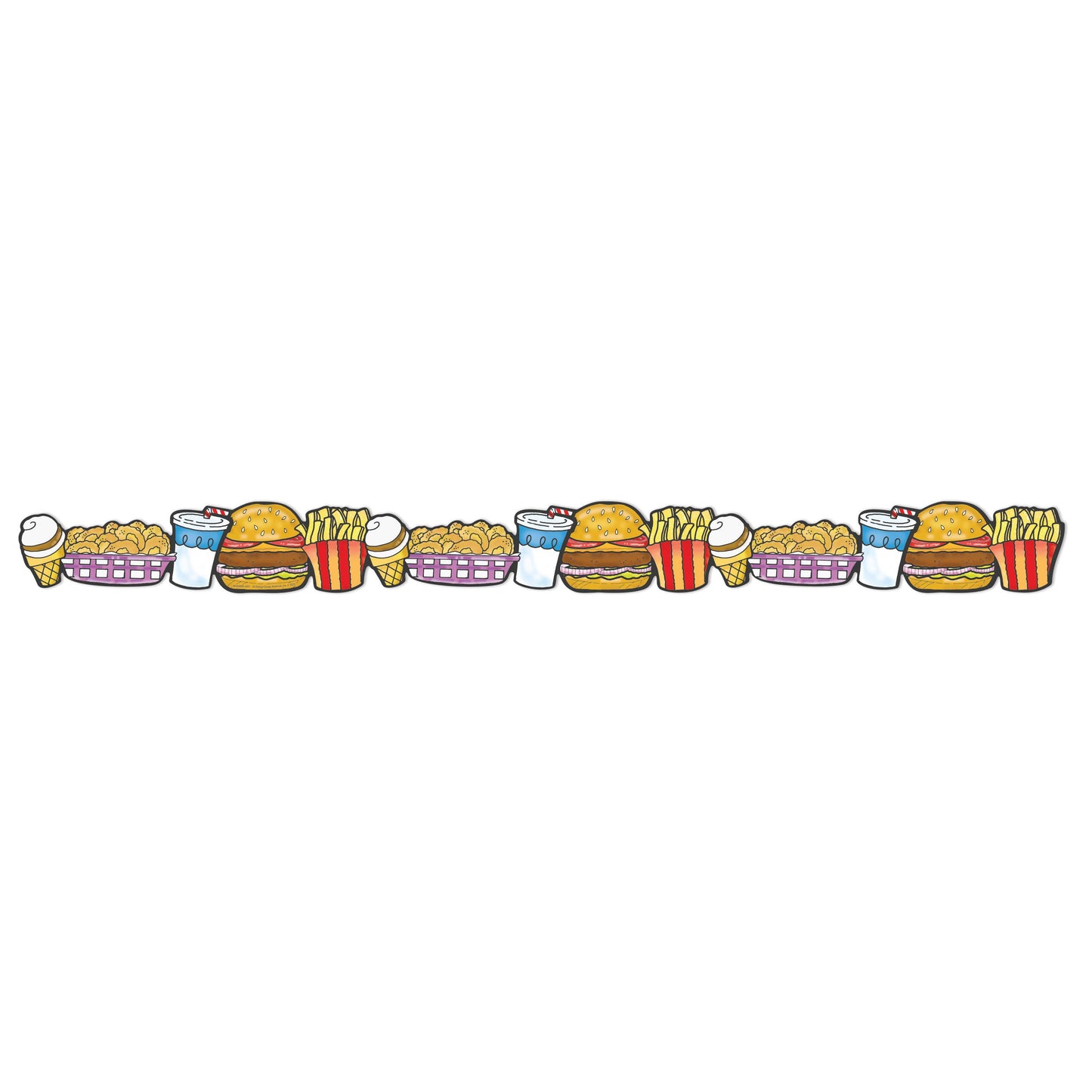 Fast Food Deco Trim® Extra Wide