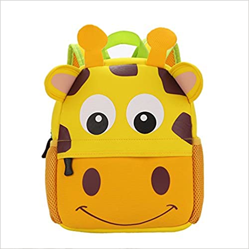 Animal School Bag Backpack Giraffe