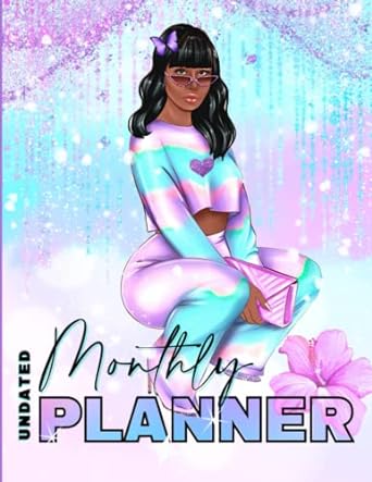 Monthly Planner with Monthly Goals, Habits, Vision Boards, Budgeting, & Notes