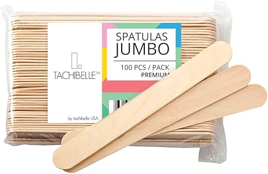 Tachibelle 100 Piece Jumbo Craft Sticks