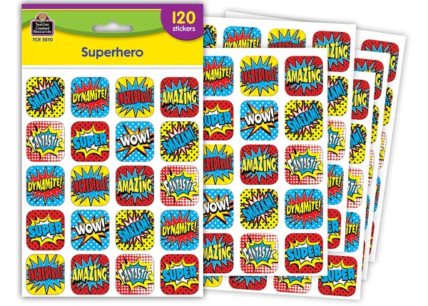 Superhero Stickers