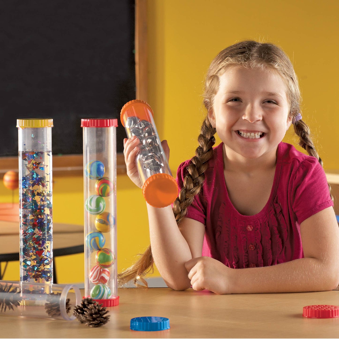 Primary Science Sensory Tubes, Set of 4