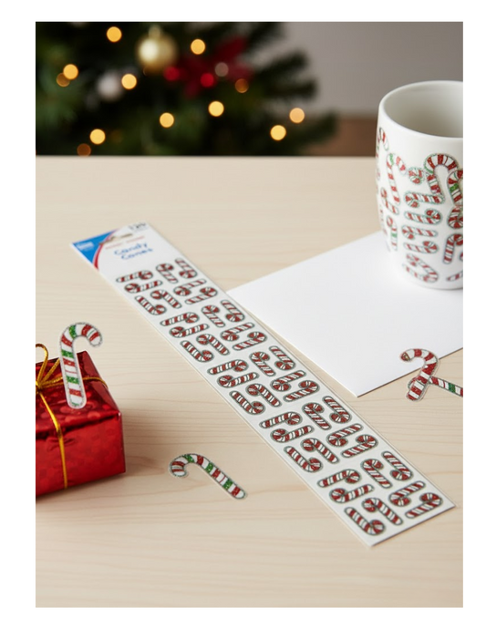 Candy Cane Stickers