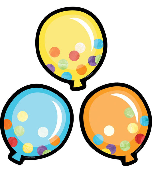 Celebrate Learning Balloons Cutouts