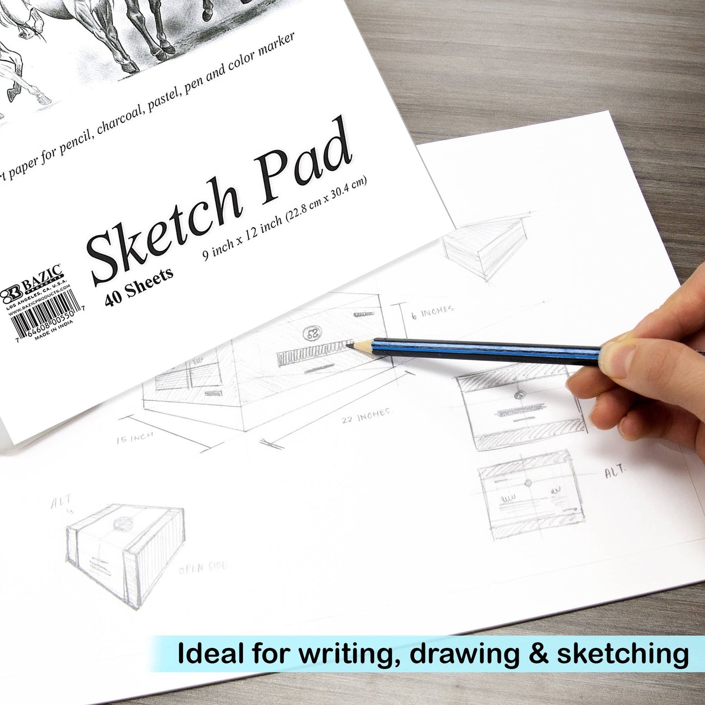 Premium Sketch Pad: 9" X 12"