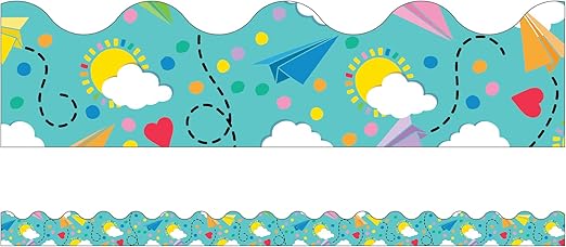 Paper Airplane Bulletin Board