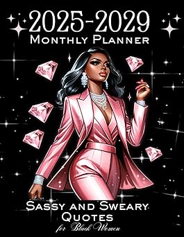 Black Girl Planner 2025-2029
