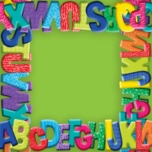 Color My World ABC Die-Cut Deco Trim® Extra Wide