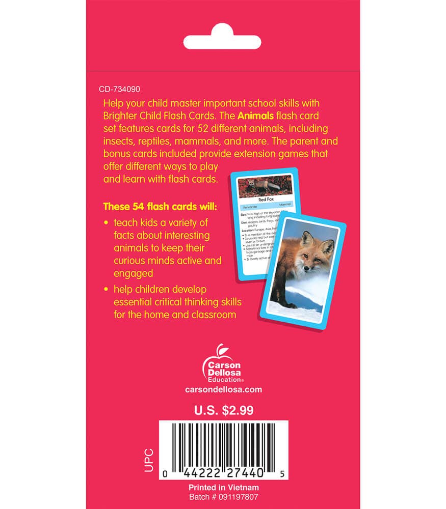 Animals Flash Cards