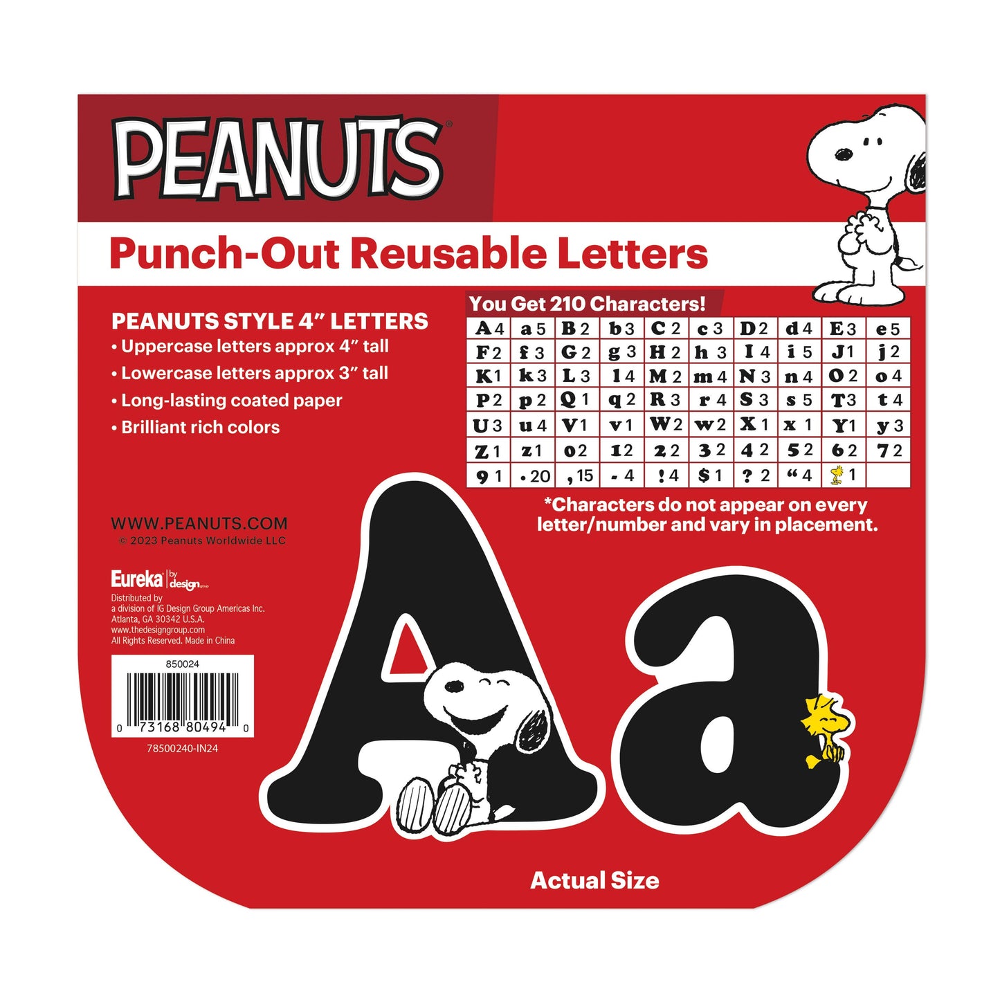 Peanuts® Deco Letters