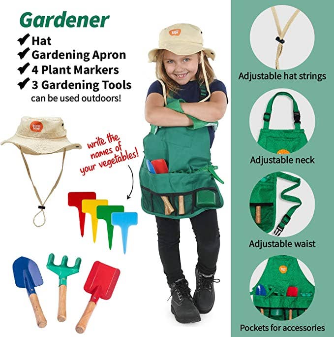 HELPING AT HOME TRUNK SET- WORKER -CHEF- GARDEN