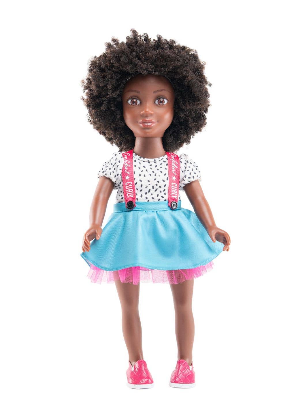 Beautiful Curly Me Bella – 18 inch Doll with Natural Curly Hair