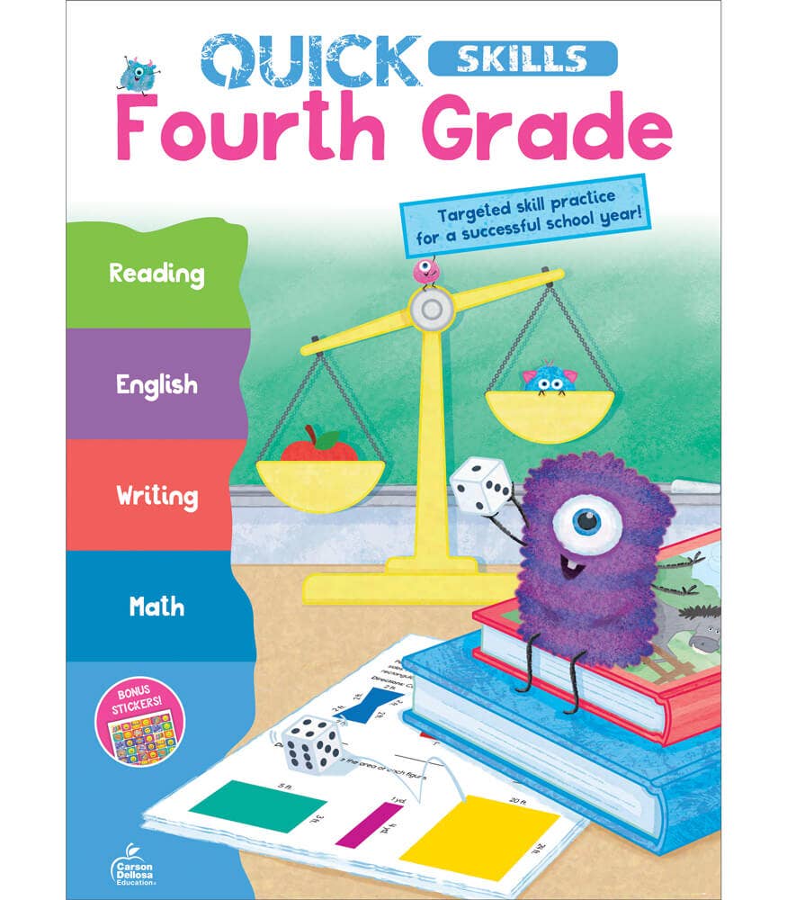 Quick Skills Fourth Grade Workbook