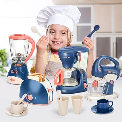 Pretend Play Kitchen Appliances Toy Set