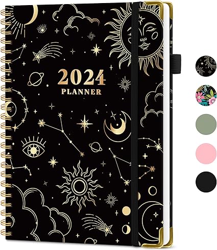 2024 Planner, Weekly and Monthly Calendar