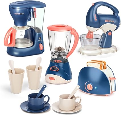 Pretend Play Kitchen Appliances Toy Set