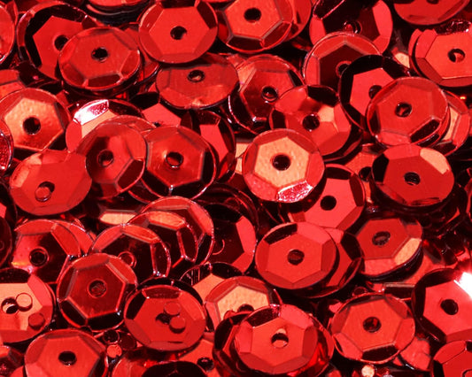 Red Loose Sequins
