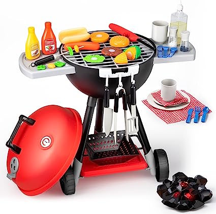 Toy BBQ Grill Set