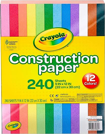 Crayola Construction Paper (240ct)