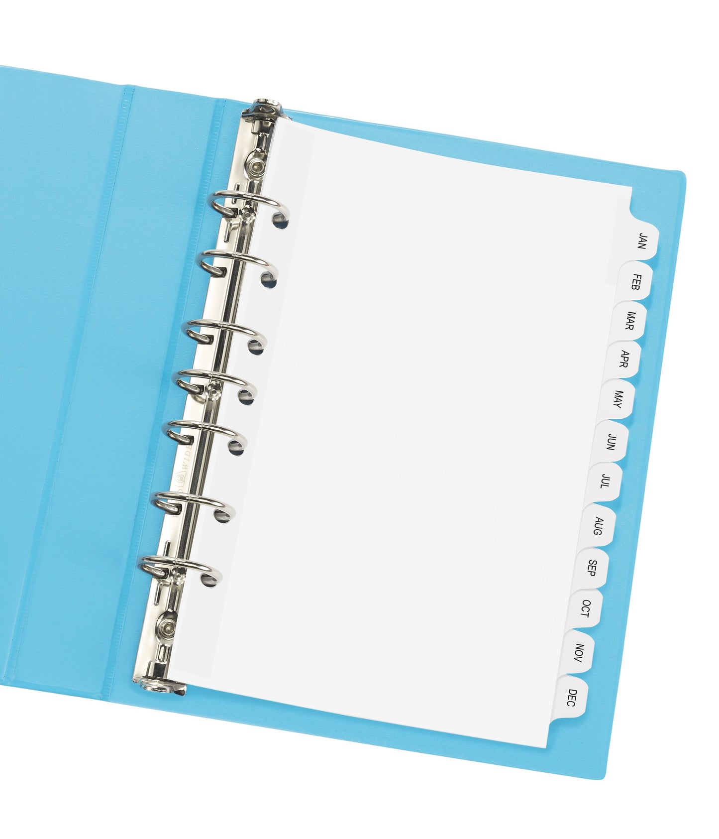 Avery® Mini Preprinted Dividers, 5-1/2" x 8-1/2", 12-Tab Set, Jan.-Dec.